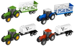 TEAMSTERZ Traktor med anhænger - ass. varianter
