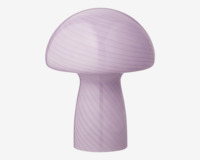 Bordlampe Mushroom Lavendel H.23 cm 