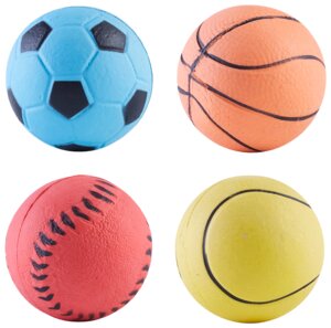 Hoppebolde sport Ø6,3 cm - assorterede varianter
