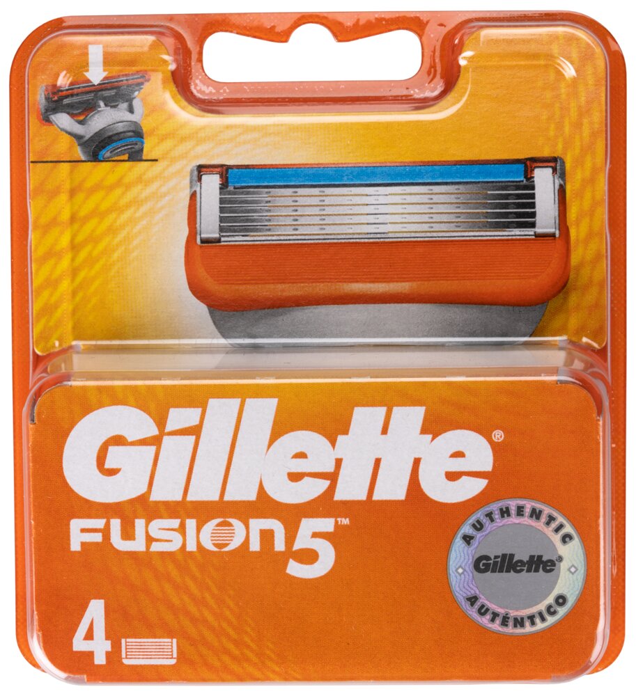 Gillette Barberblad Fusion5 - 4-pak