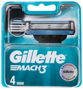 Gillette Barberblad Mach3 - 4-pak
