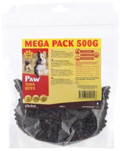 PAW Hundegodbid Tuna Bites 500 g