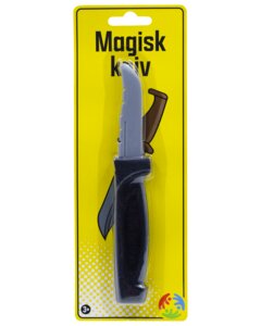 Legetøjskniv magisk L. 22 cm