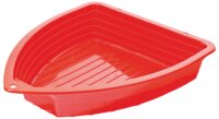 Sandkasse og badebassin plastbåd - rød