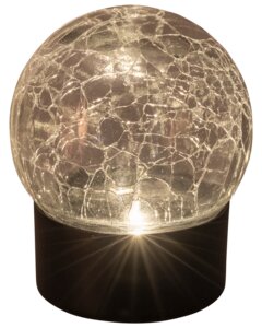 Sartano Solcellelampe i glas Ø8 cm