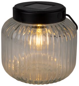 Sartano Solcelle lanterne glas Ø13 cm