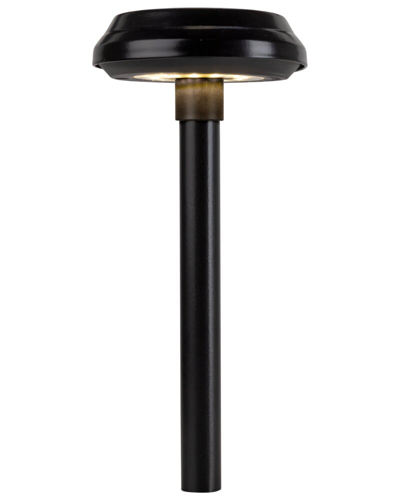 Sartano Solcellelampe med spyd og down light H. 33 cm