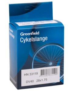 Greenfield Cykelslange DV40 28 x 1,75