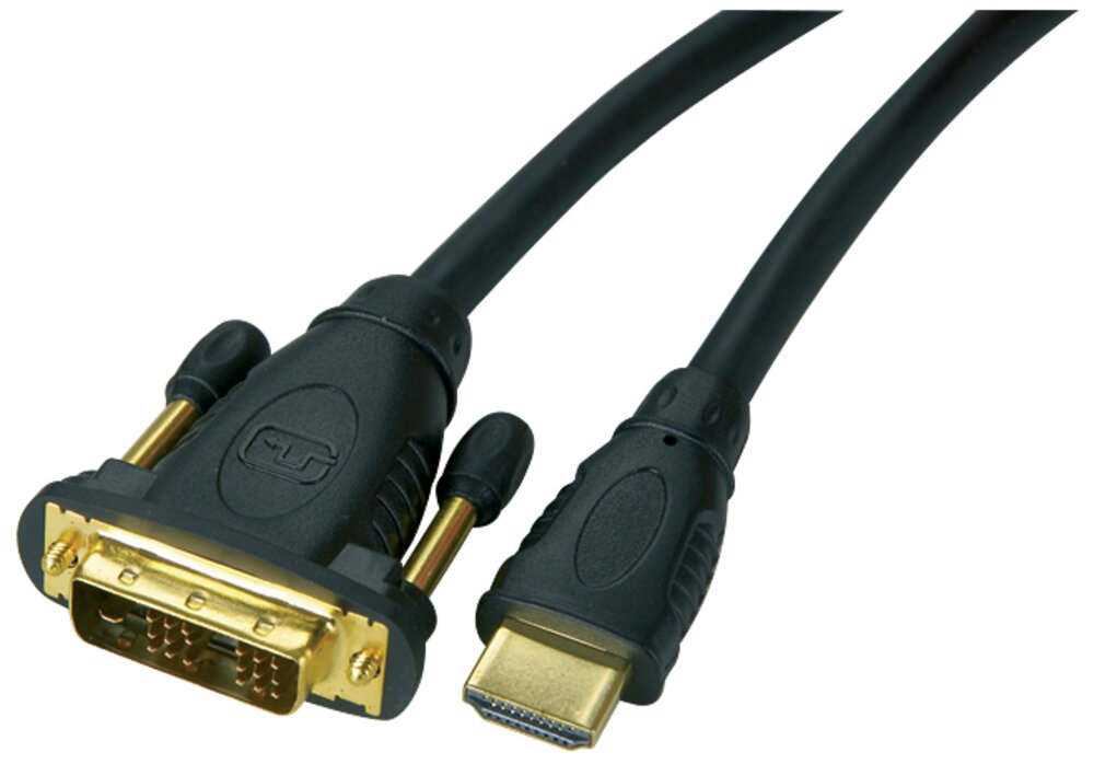 VANDENBERG HDMI-DVI kabel 2 meter