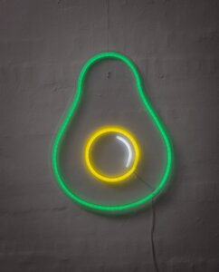 Neonskylt avocado