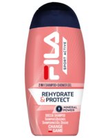FILA Shampoo og shower gel 250 ml - rehydrate & protect