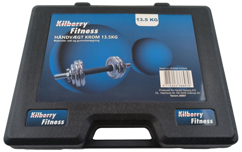 Kilberry Fitness Håndvægte 13,5 kg