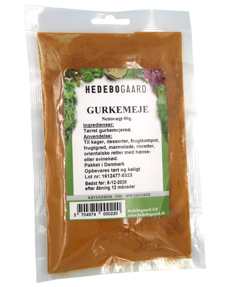 Hedebogaard Krydderi - Gurkemeje 80 g
