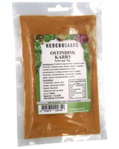Hedebogaard Krydderi - Karry 70 g