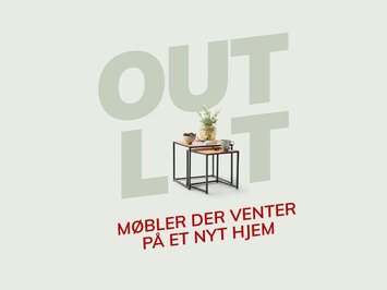 Outlet – møbler der venter på et nyt hjem