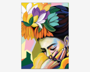 Plakat Shy Frida Kahlo 