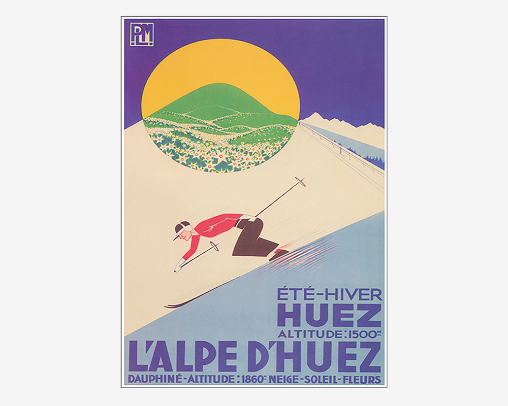 Plakat L’alpe-D’huez