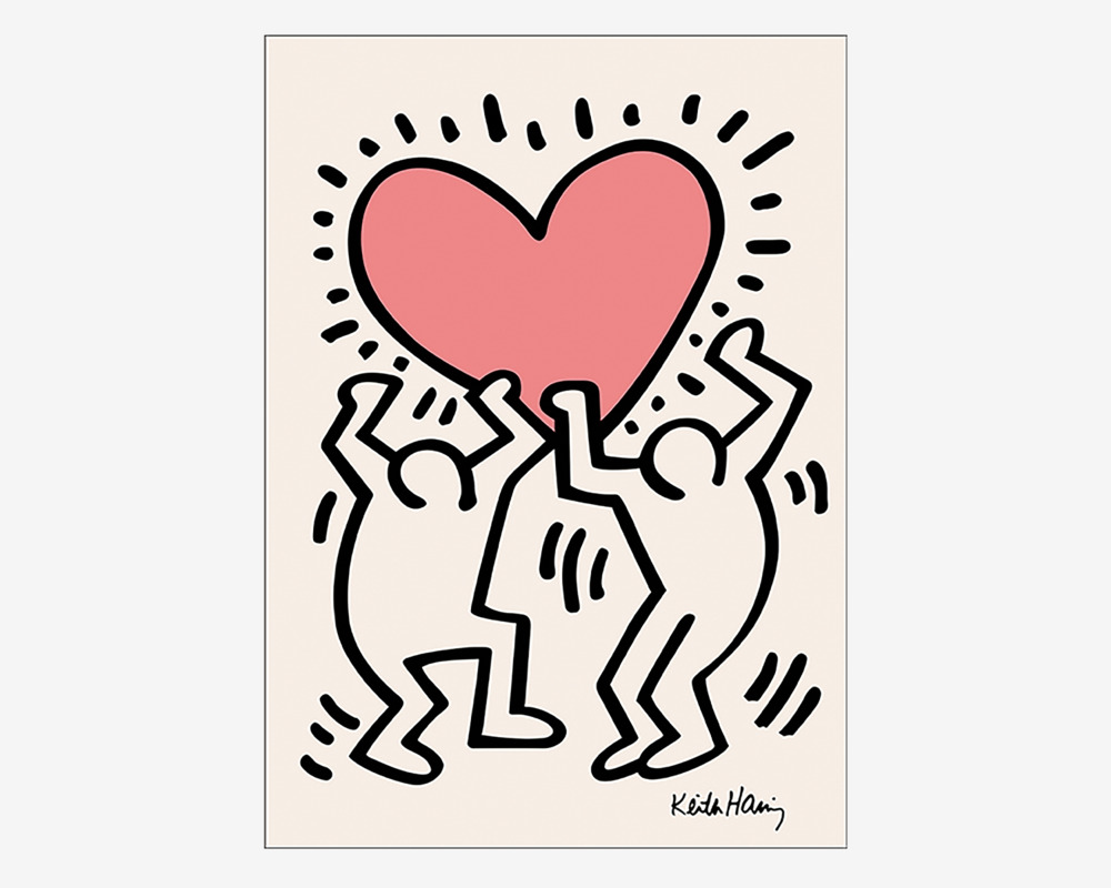Plakat Haring - Keith Haring 