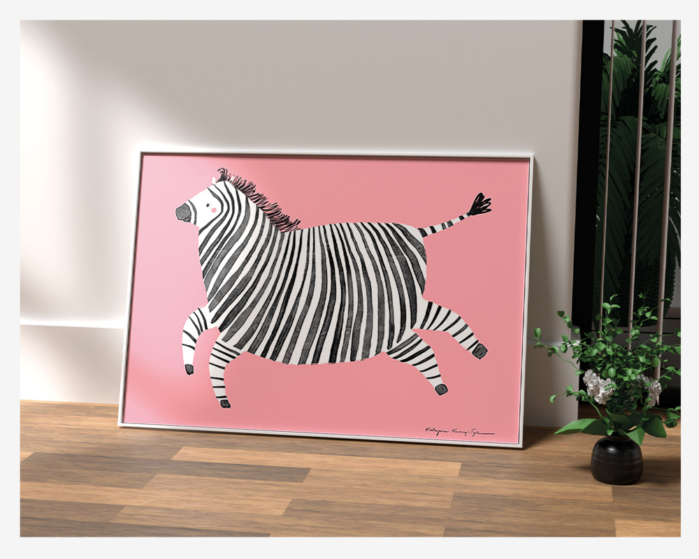 Plakat Zebra 
