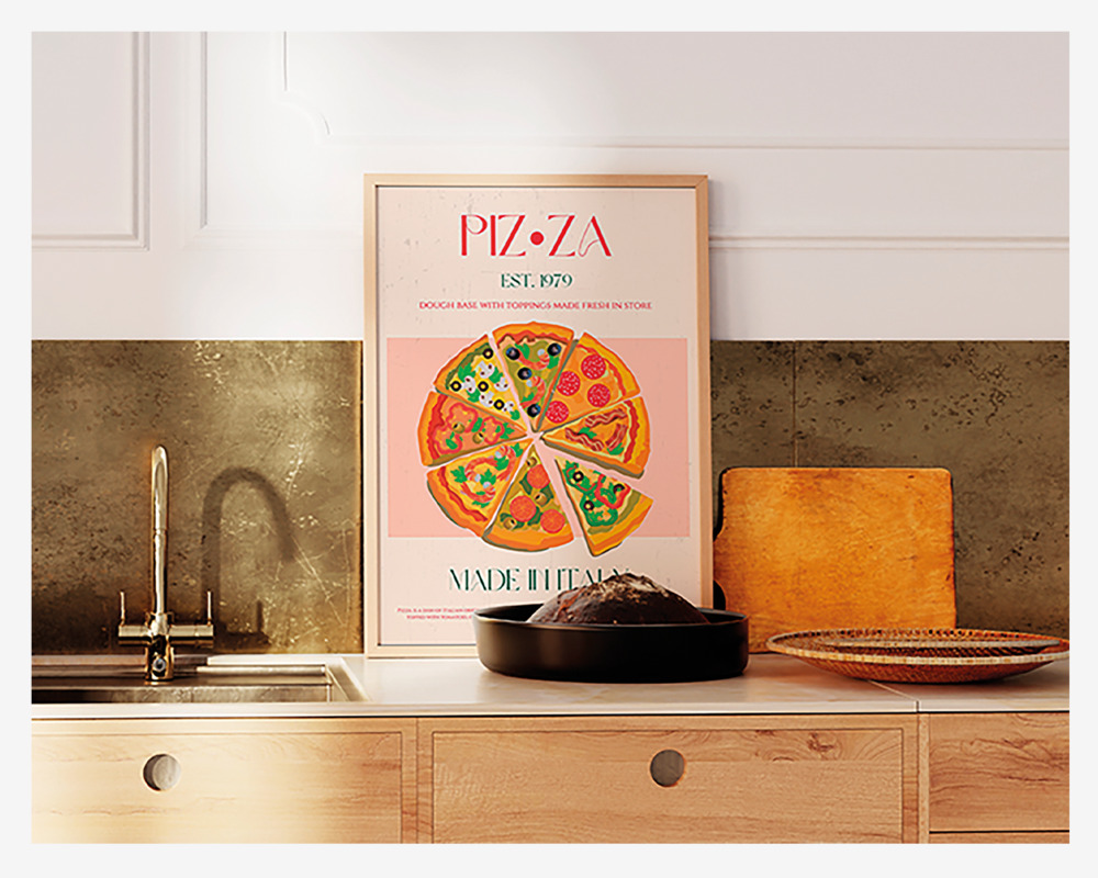 Plakat Pizza 