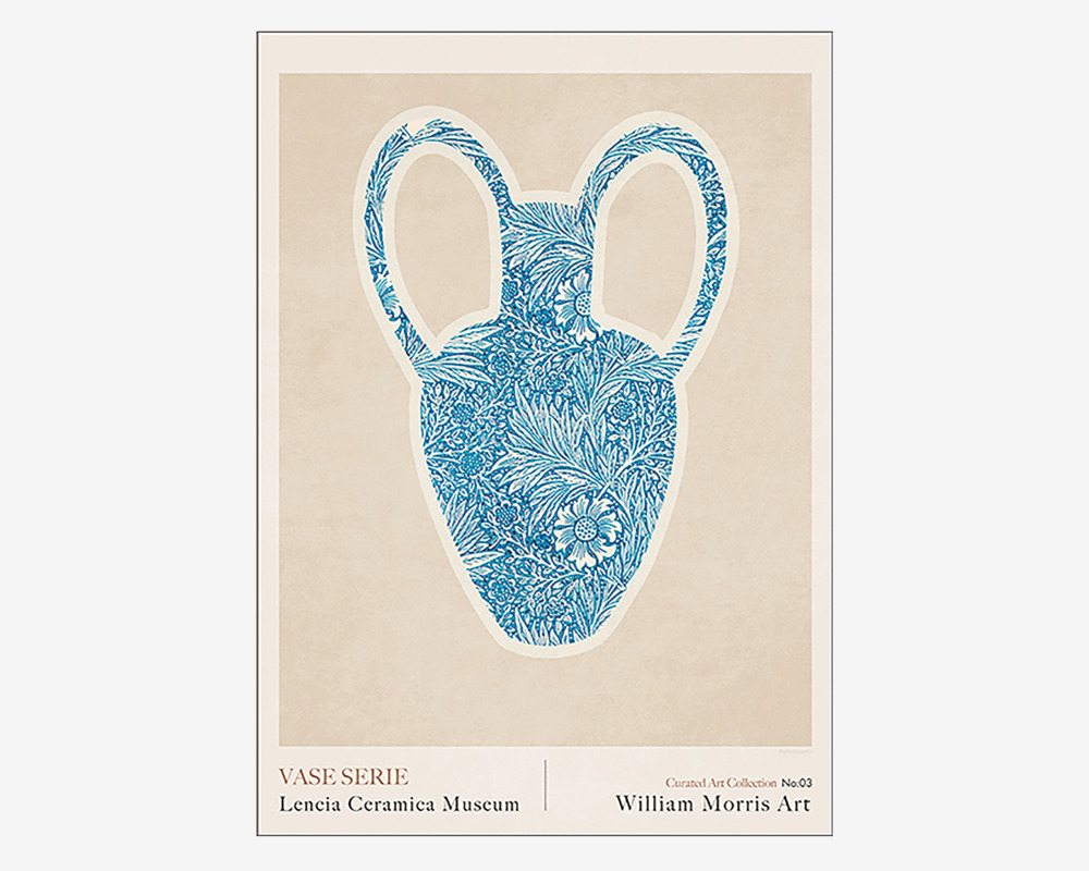 Plakat Vase Serie No.3 - William Morris 