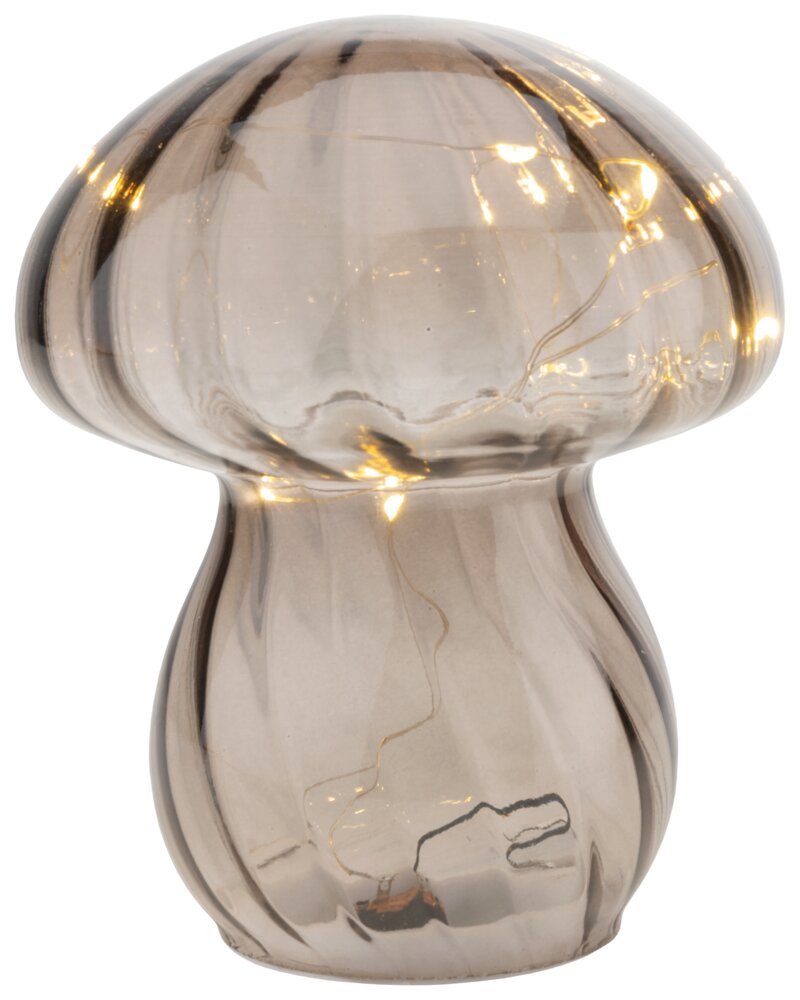 Bordlampe i glas Mushroom - assorterede farver