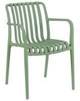 Milano stapelbar stol grön 