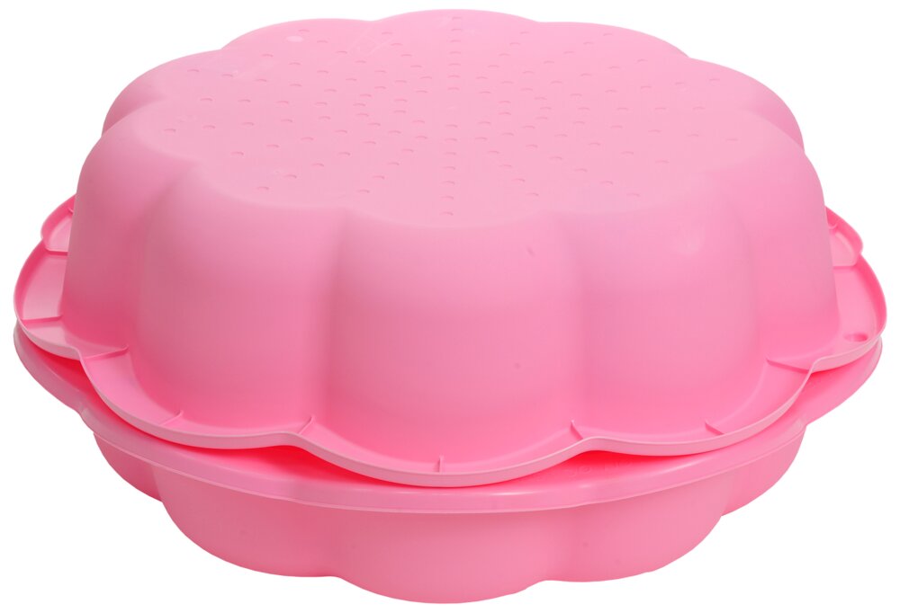 Sandkasse og badebassin plast - pink