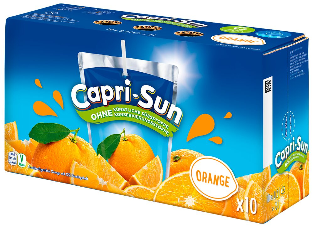 Capri-Sun 200 ml 10-pak - Orange